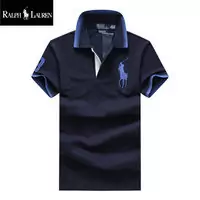 ralph lauren tee-shirt coton pima french navy